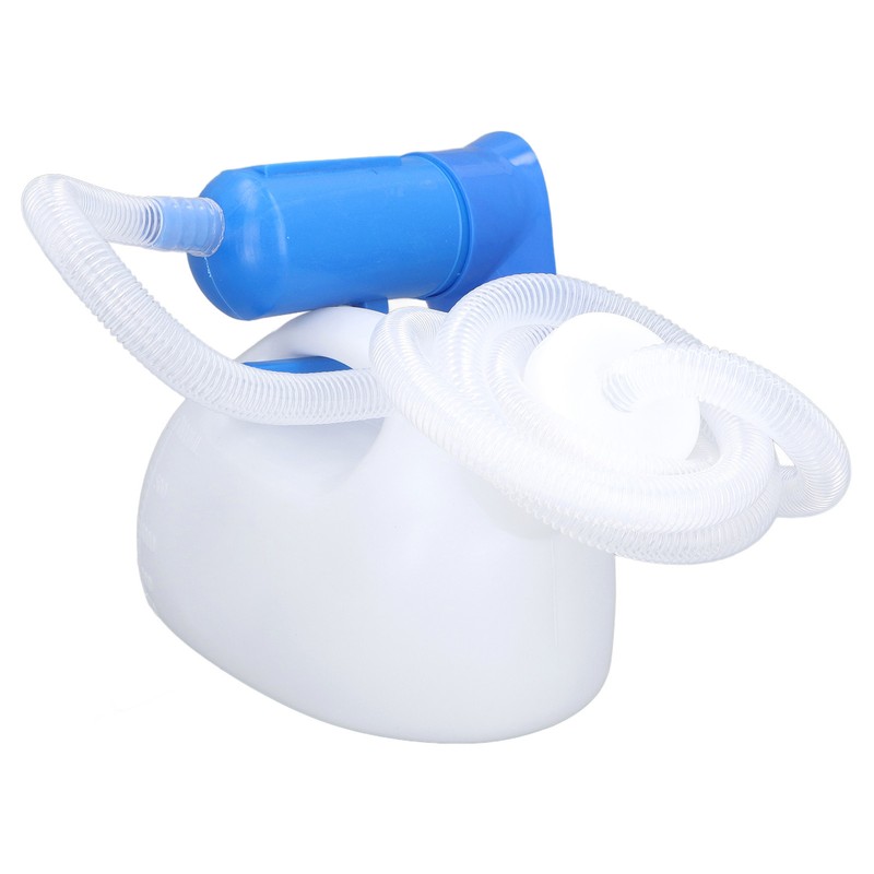 Male Urine Bottle 2000ml Ergonomic Large Opening Strong Plastic Large