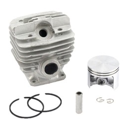 Farmertec 48mm Cylinder Piston Kit WT Pin Ring Circlip Without Decom. Port for Stihl 034 036 MS340 MS360 Chainsaw 1125 020 1206