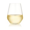 Libbey Signature Greenwich Stemless Wine Glasses, 18-Ounce, Set of 6,