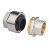 Simplex PLUS DVGW 3/4 Black Pipe Adapter, Brass Connection Fitting,