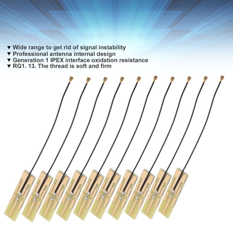 10Pcs Internal Antenna 2.4G/5G/5.8G 8dbi Dual Band High Gain Signal