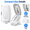 Adjustable Pill Cutter and Tablet Splitter with V-Shaped Holder, Covered
