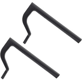 POWERTEC 71528V 8 inch Workbench Holdfast Woodworking Bench Dog Hole Clamps, Hold Down Clamps for 3/4" bench dog hole, 2pk