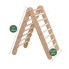 Goodevas Montessori Triangle Ladder - Handmade Climber for Kids 1-7