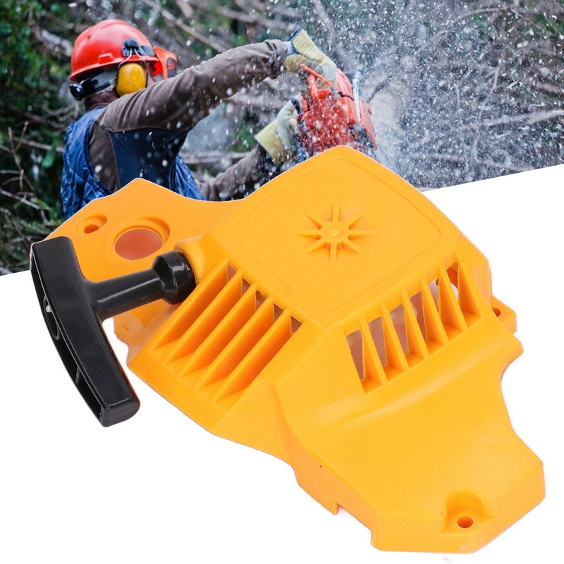 Recoil Rewinding Pull Start Starter Assembly ABS Replacement for PARTNER