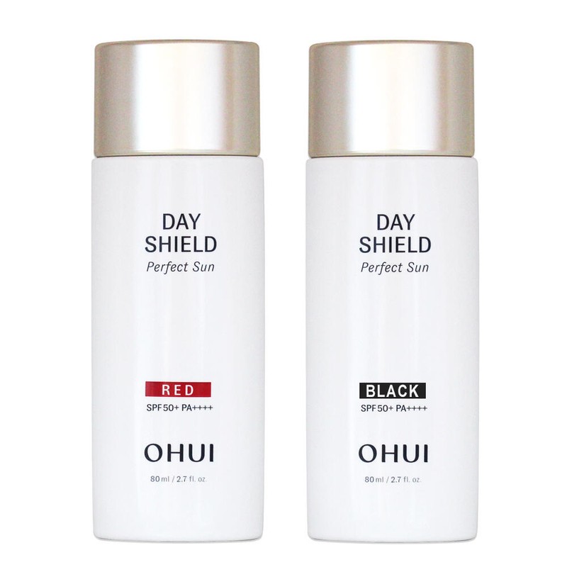 OHUI 오휘 데이쉴드 퍼펙트 선크림/블랙/레드/기획세트/50ml/80ml/유브이 포스 [퍼펙트선 레드] O'Hui Day