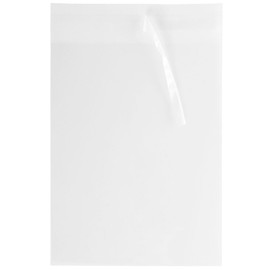 JAM PAPER Cello Sleeves with Self Adhesive Closure - 10 x 13 - Clear - 100/Pack