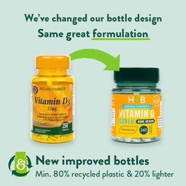 Holland & Barrett Vitamin D3 1000 I.U 25ug 240 Tablets