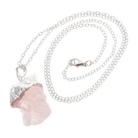 Ipetboom 1Pc Elegant Amethyst Blossom Pendant Necklace Unique Irregular Design Natural Healing present for Women Special Occasions