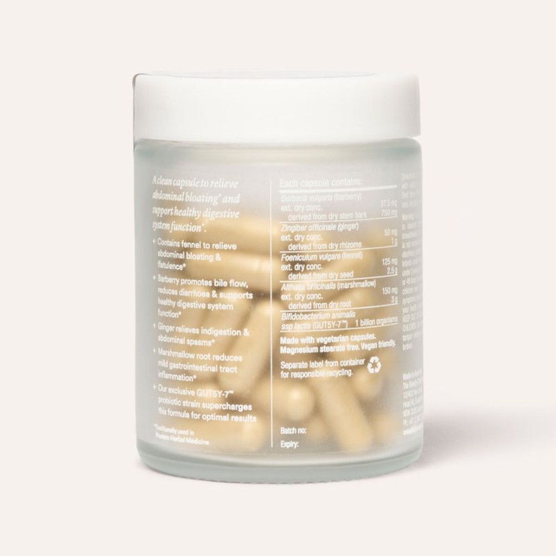 The Beauty Chef Debloat Biotic 60 Capsules - Relieve +