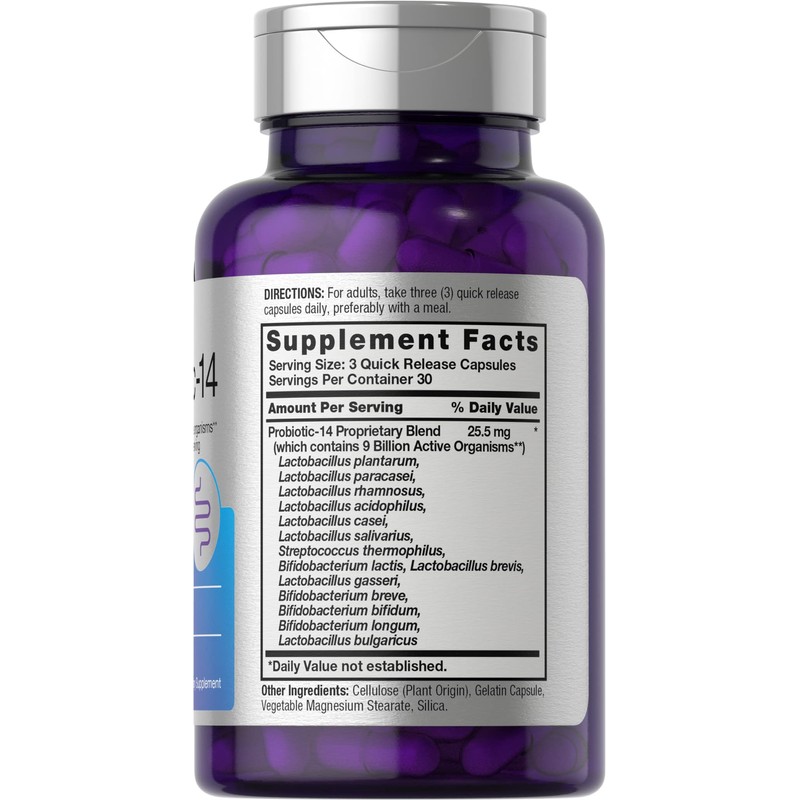 Horbäach Probiotics for Women & Men | 14 Strains for