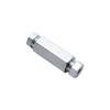 Brake Pipe Connector 3/8" UNF 2 Way 2 x Inline