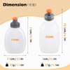 TRIWONDER Water Bottles Leakproof Running Hydration Bottle Small Water Bottle