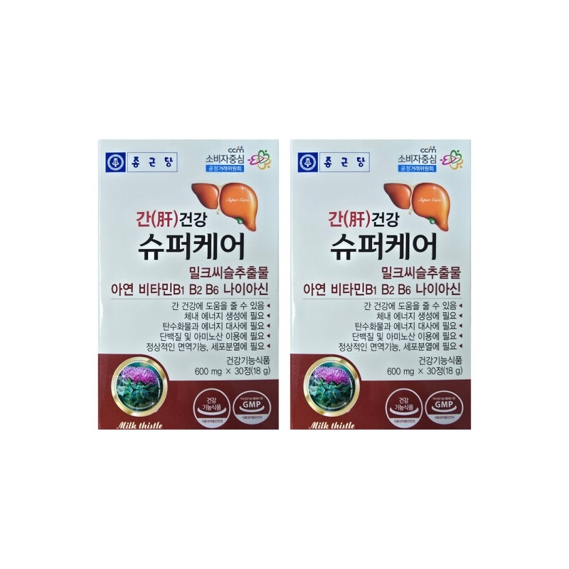Chong Kun Dang Liver Health Super Care 600mg x 30