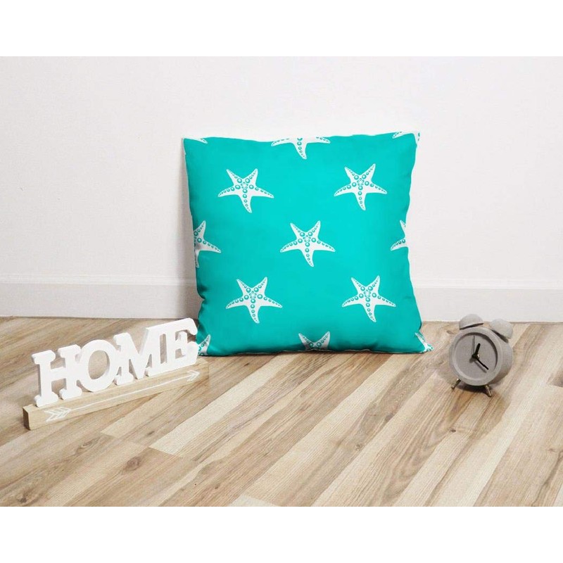Kutita 18 x 18 inch Throw Pillow Covers,Blue Green and