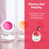 Emmi Nail Glossy-Gel Peachy, LED UV Nail Polish, High Coverage