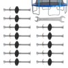 Trampoline Screws - Trampoline Bolts And Nuts Replacements,12X Stabilization Parts