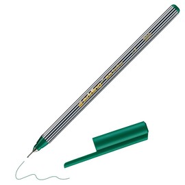 Edding 55 Fineliner Pen Water-based Ink Nib 0.4mm Tip 0.4mm Line Green Ref 55-004