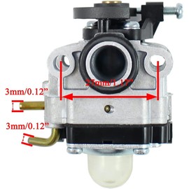 HQparts Carburetor Fit For Troy-Bilt TB146EC 21AK146G766 Tiller 2013 Engine # 753-06258A Carburetor