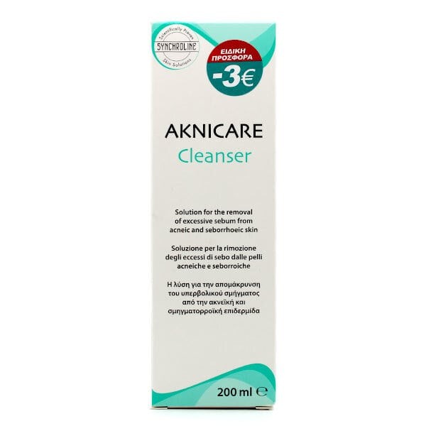 Synchroline Aknicare Cleanser 200 ml (promo -3€)