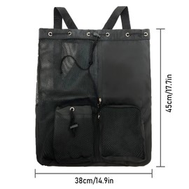 ZCOINS Unisex Swim Bag (Black)