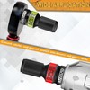 Skrweax Impact Wrench Adapter 2 Pieces 1/2" to 1/4" Socket