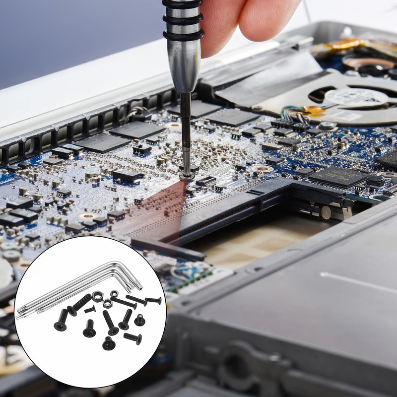 450 Pieces M3 M4 M5 Torx Screws Set, Countersunk Screws