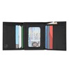 Travelon RFID Blocking Tri-Fold Wallet, Black, One Size
