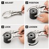 Adjustable Locking Oil Filter Wrench 50-110mm for Automotive Oil Changes