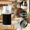Small Glass Oil and Vinegar Dispenser Bottles - 3.4oz -