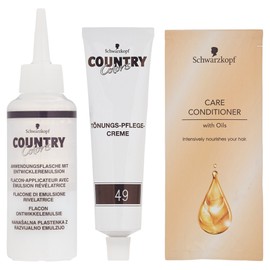Schwarzkopf Country Colors Intensivtönung, 49 Cognac Haselnuss, 1 Stück 122,5 ml