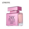LONKOOM 24k Gold Pink EDP Perfume for Women Daily Wear