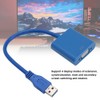USB 3.0 to VGA Video Graphics Card Display External Cable