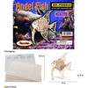 Puzzled 3D Puzzle Angel Fish Wood Craft Construction Model Kit,
