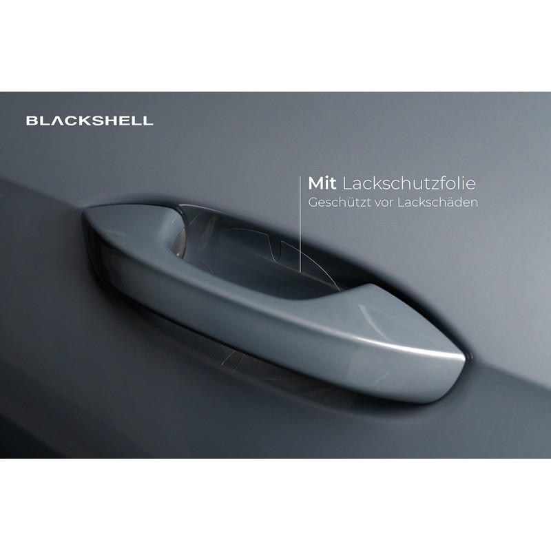 Blackshell® Paint Protection Film for Car Door Recesses / Handle