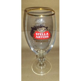 Stella Artois NEW Stella Artois 40 cl Gold Rim Iconic Chalice 8" Glasse 2.5 Opening
