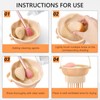 senbowe 3 in 1 Makeup Brush Cleaner Mat, Silicone Makeup