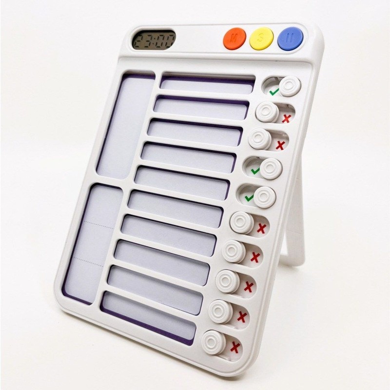 Hyshe Timer To-Do List Magnetic Stand Memo Board