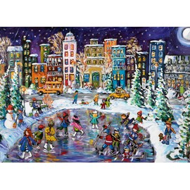 Ravensburger Canadian Collection: Canada City Lights 1000 Piece Jigsaw Puzzle for Adults - 12000828 - Handcrafted Tooling, Made in Germany, Every Piece Fits Together Perfectly