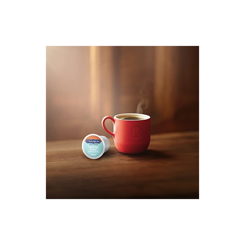 Cinnabon Caramel Pecan Coffee, Keurig Single Serve K-Cup Pods, 72