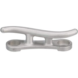 MarineNow Cast Aluminum S Dock Cleat 10", 12" or 15" Pack Size 1, 2, 4, 6 and 10 Corrosion Resistant (10", 04-Pack)