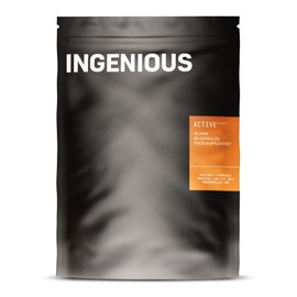 INGENIOUS Marine Collagen Active 30 Day Supply Aids Muscle Repair & Increased Endurance Hydrolysed Collagen Peptides Hyaluronic Acid Collagen Supplement Performance Enhancing Supplement