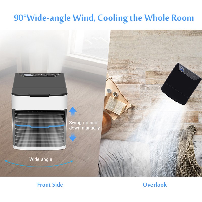 Portable Air Conditioner Personal Desktop Air Cooler Humidifier Air Purification