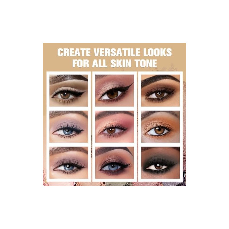 UCANBE Kit De Paleta De Sombras De Ojos De 2