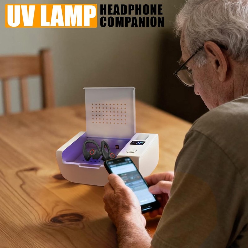 Hearing Aid Dryer Dehumidifier, Electronic Ultra Violet Device for Hearing