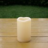 iZAN Outdoor Flameless LED Candles with Timer - Waterproof Plastic