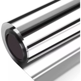 Anti UV Window Tint Papel Para Polarizado Para Autos Efecto Espejo Control De Calor Anti Uv Plata