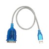 USB 2.0 to RS232 Adapter Anti Interference Multiple Shielding Thick
