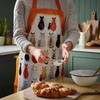Ulster Weavers Cats in Waiting Apron - PVC/Oilcloth Cotton Orange