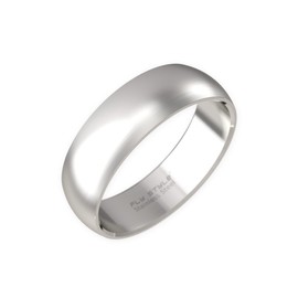 Fly Style Stainless Steel Ring for Men & Women, 8 - 12 mm Wide, Matte or Polished, Stainless Steel